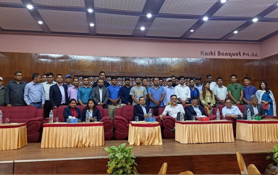 'विद्युतीय सवारी चार्जिङ स्टेशन सञ्चालन' सम्बन्धी तालिम सम्पन्न